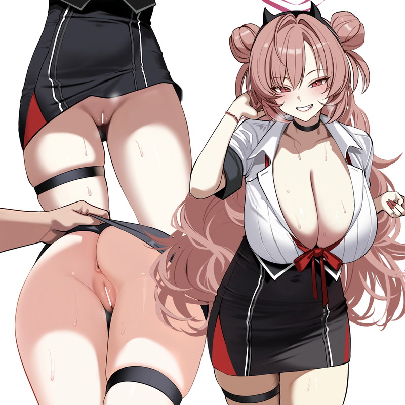 【二次】抜ける長乳、垂れ乳のエロ画像まとめ Part６