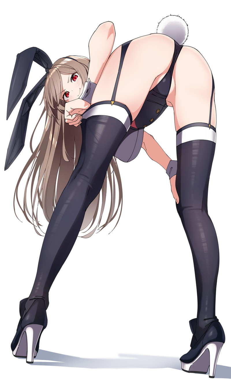 【二次】エッチなガーターベルトを付けた女子たちのエロ画像 Part２