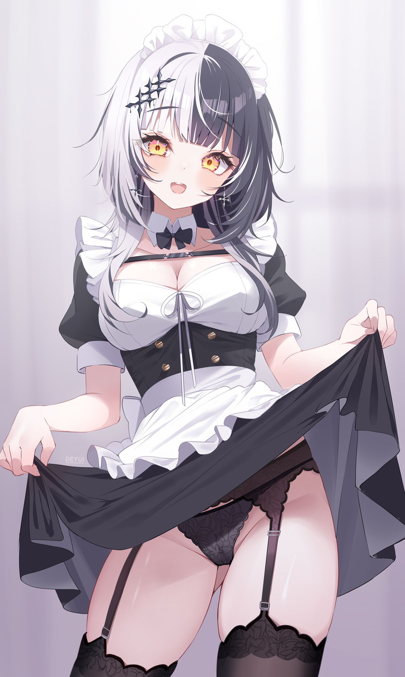 【二次】エッチなガーターベルトを付けた女子たちのエロ画像 Part２