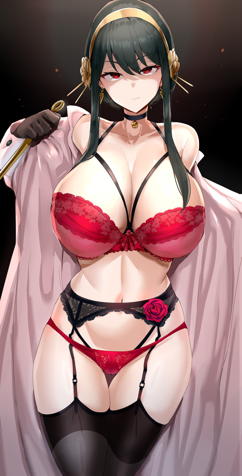 【二次】エッチなガーターベルトを付けた女子たちのエロ画像 Part２