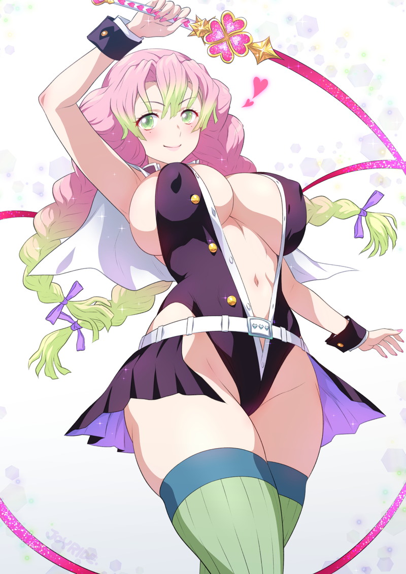 【二次】エッチなガーターベルトを付けた女子たちのエロ画像 Part２