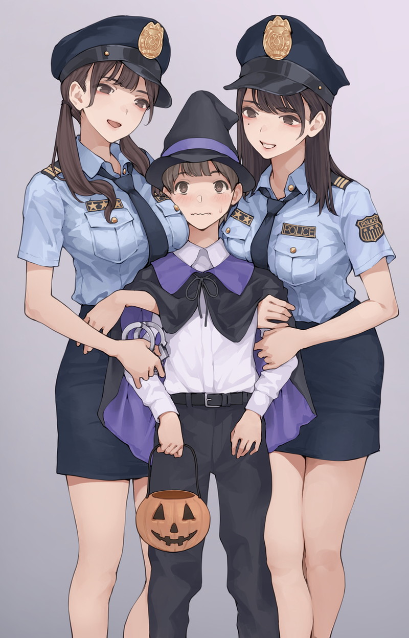 【二次】女警察やポリスコスチュームの女の子のエロ画像 Part２