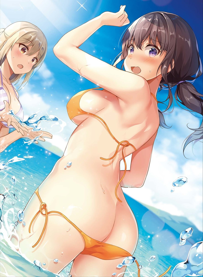 【二次】海、水辺にいる女の子のエロ画像 Part２１