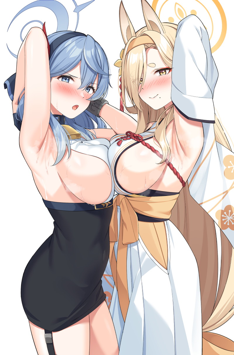 【二次】汗ばんだ肌や身体がエロい女の子の画像 Part１６