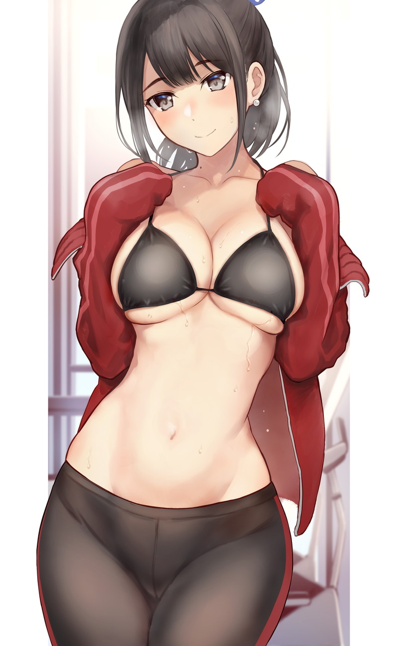 【二次】汗ばんだ肌や身体がエロい女の子の画像 Part１６