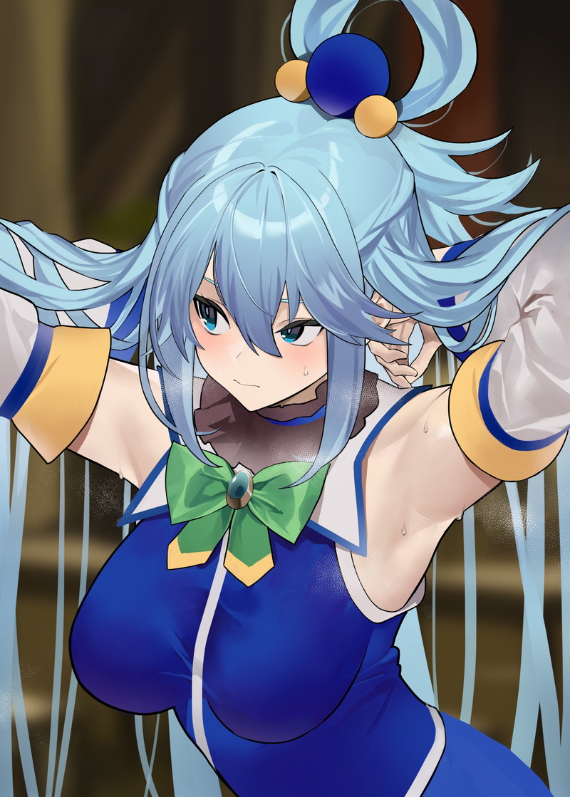 青い髪のキャラ、女の子の二次エロ画像 Part２２