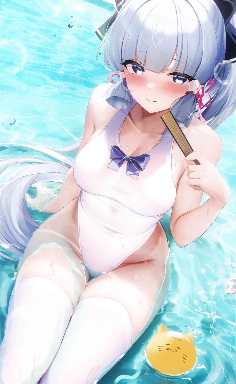 【二次】海、水辺にいる女の子のエロ画像 Part２２