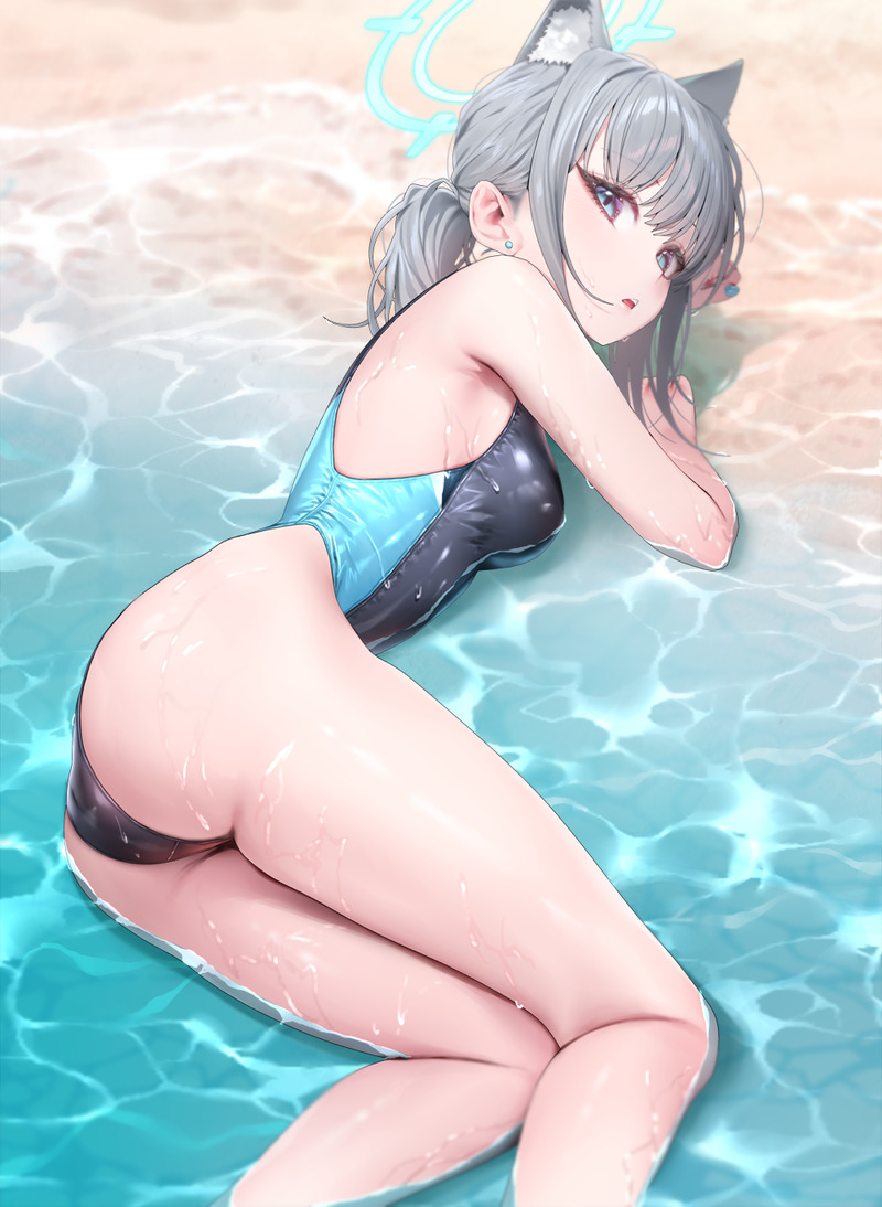 【二次】海、水辺にいる女の子のエロ画像 Part２２