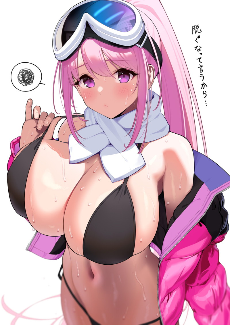 【二次】汗ばんだ肌や身体がエロい女の子の画像 Part１８