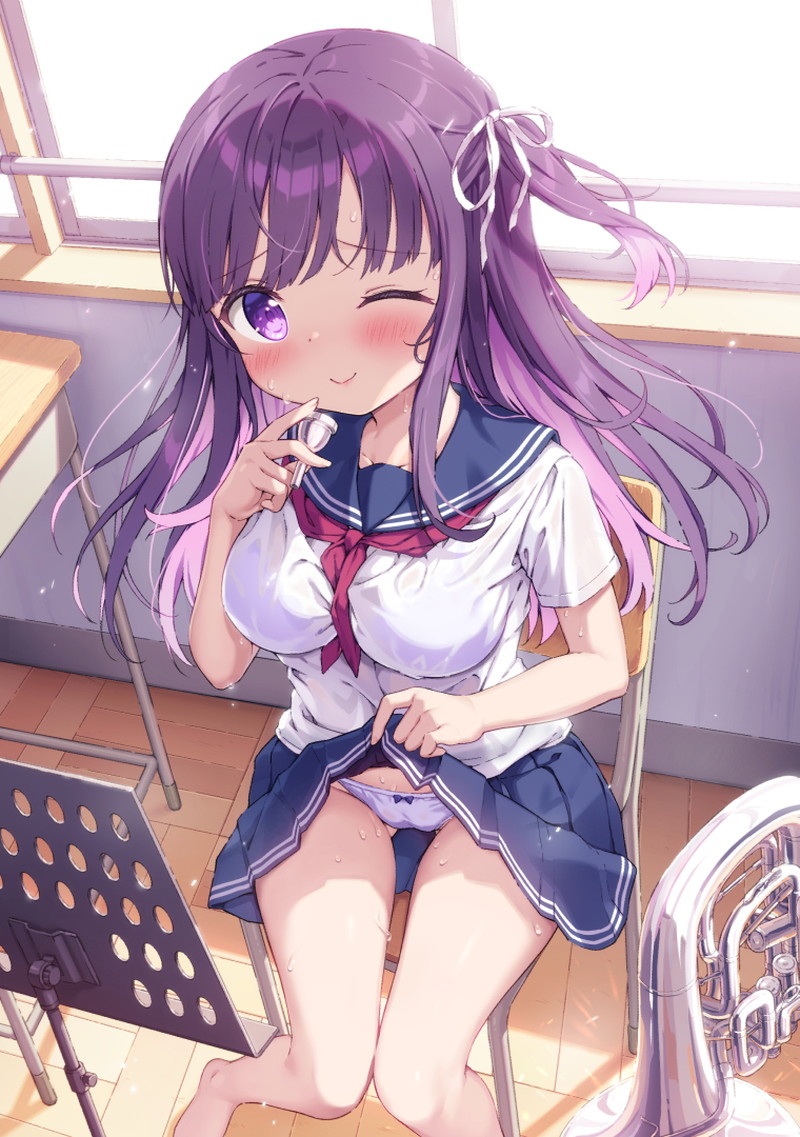 【二次】痴女、ビッチなどのエッチな女性たちのエロ画像 Part２６