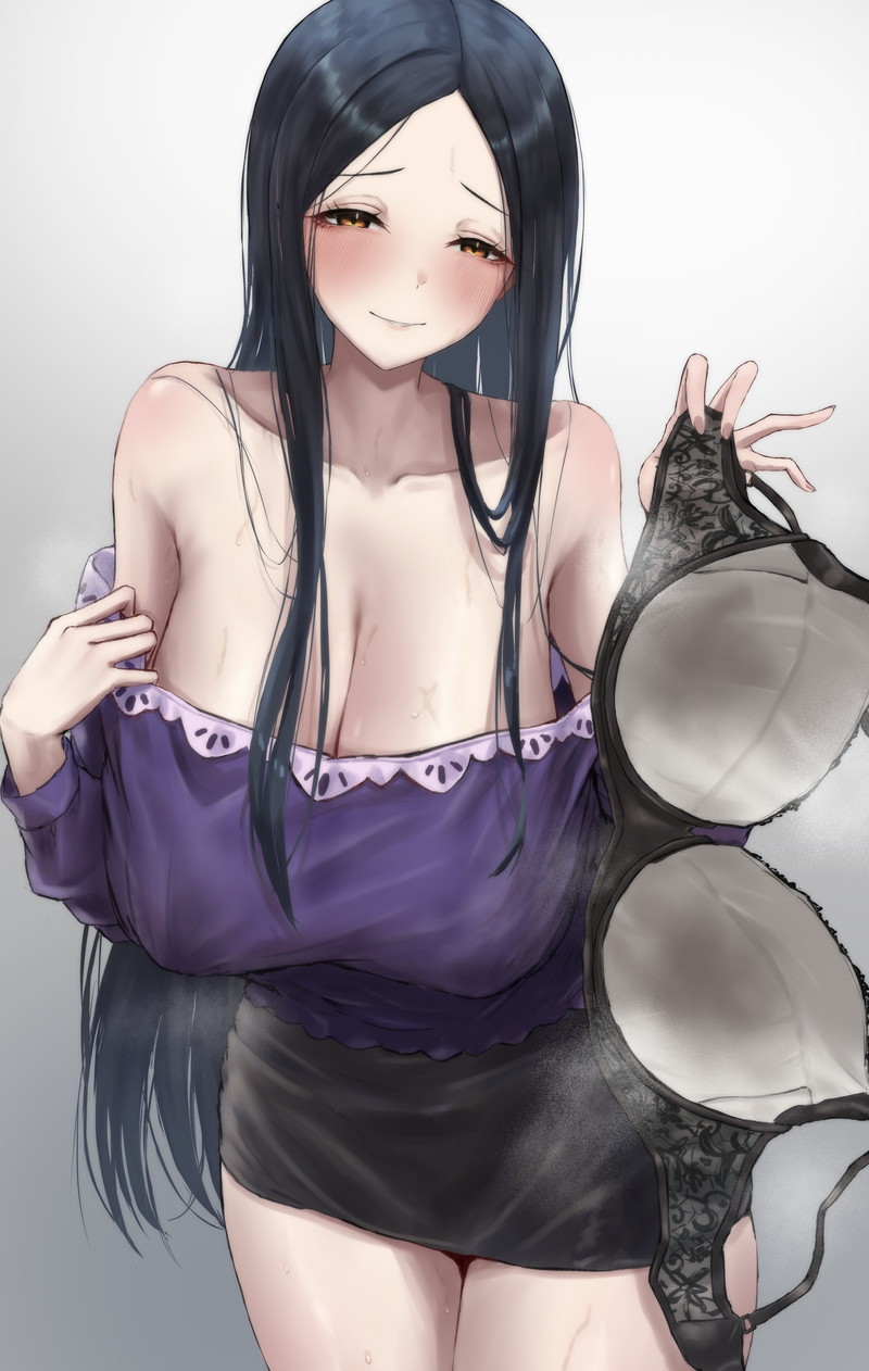 【二次】抜ける長乳、垂れ乳のエロ画像まとめ Part７