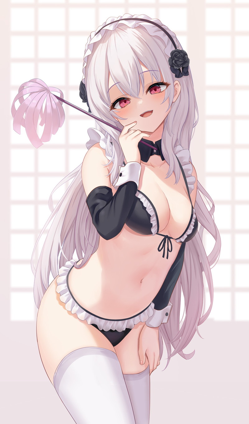 【二次】白髪、銀髪の女の子のエロ画像 Part７５