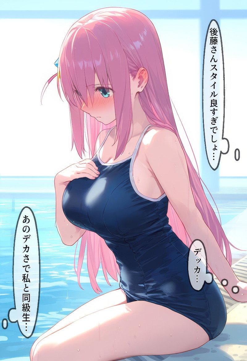 【二次】赤面、恥じらいエロ画像 Part１２７【まとめ】