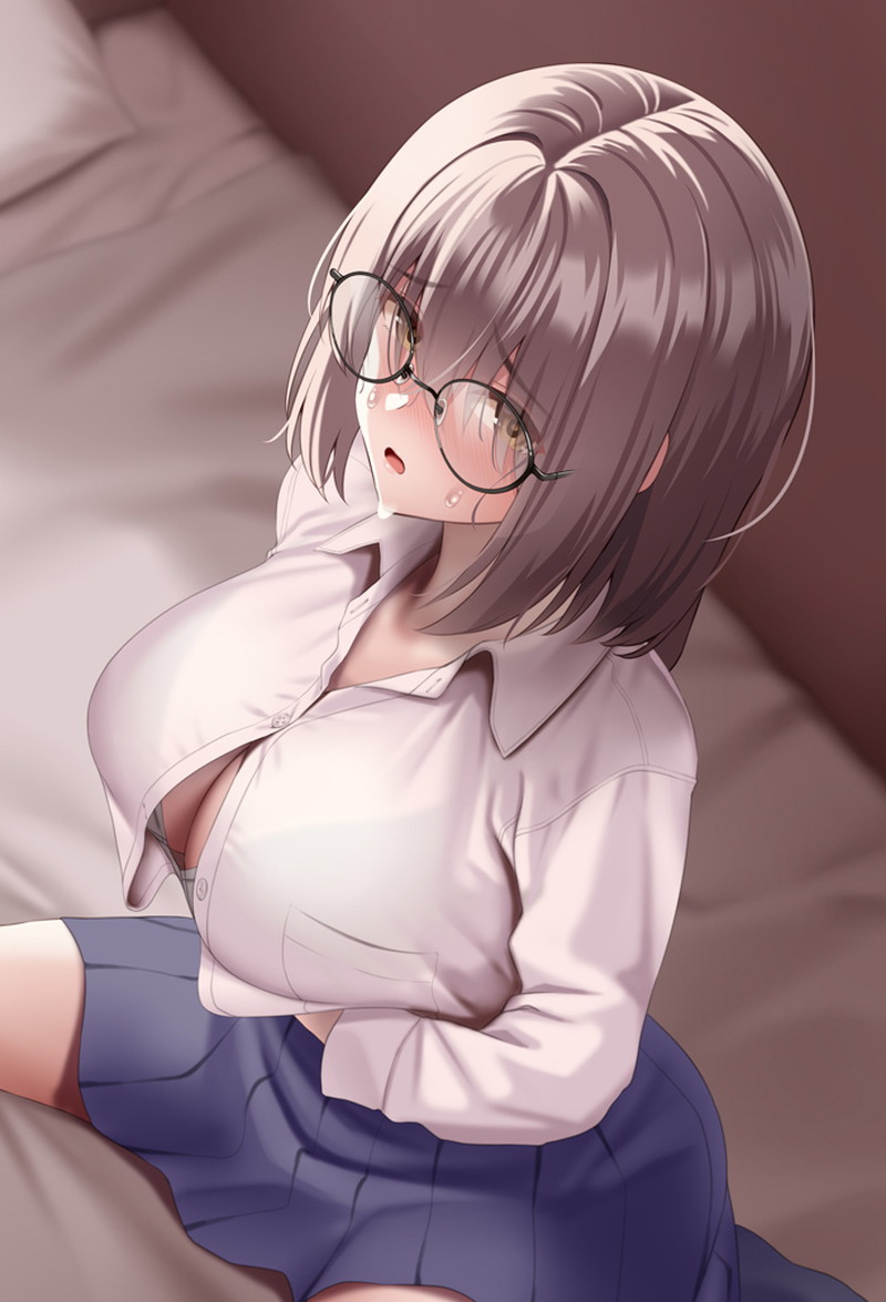 【二次】衣服に包まれた着衣おっぱいに興奮するエロ画像 Part１７