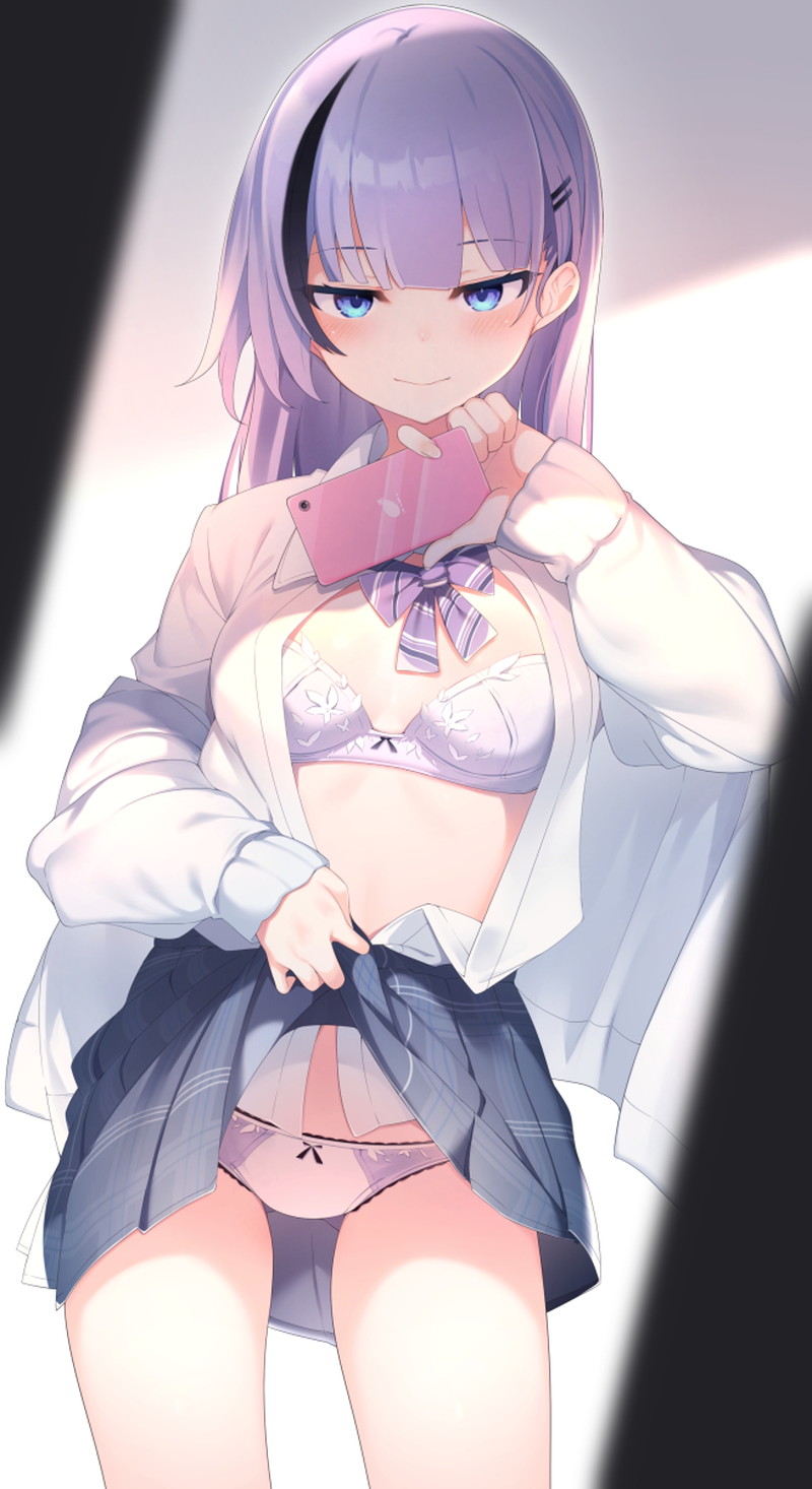 【二次】紫髪の女の子のエロ画像 Part３２