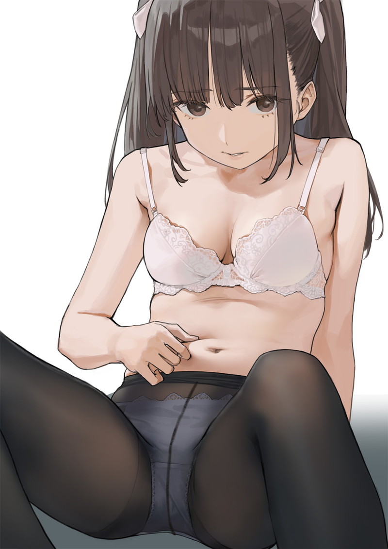 【二次】エッチで可愛いブラジャーを付けた女の子のエロ画像 Part６９