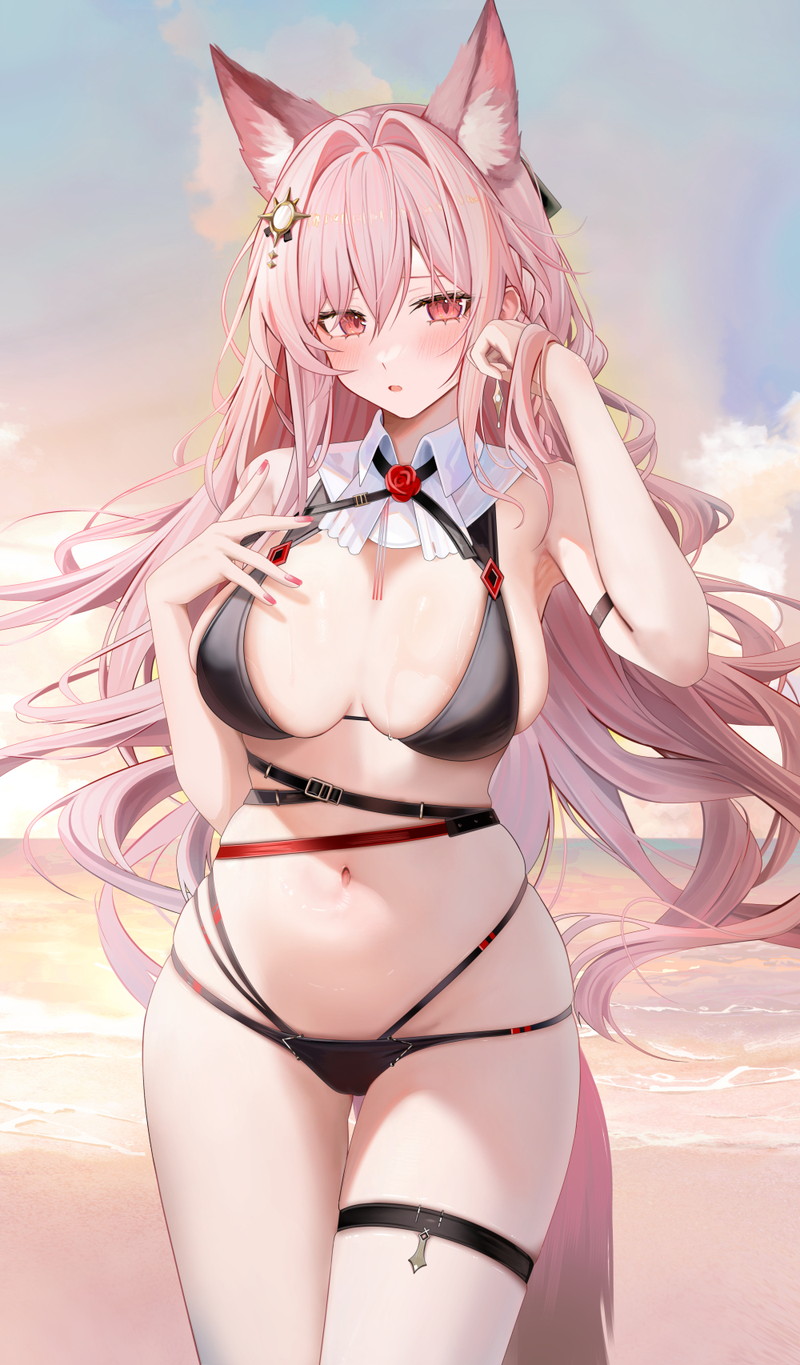 二次元の水着、ビキニ画像まとめ Part６３