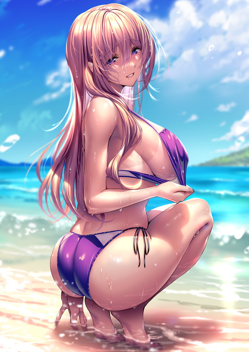 二次元の水着、ビキニ画像まとめ Part６３