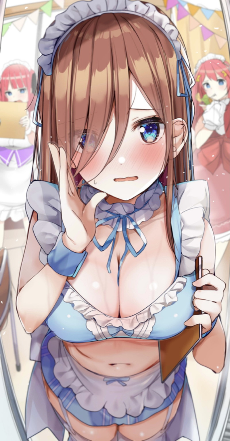 【二次】前髪で目が隠れたメカクレ女子たちのエロ画像 Part１