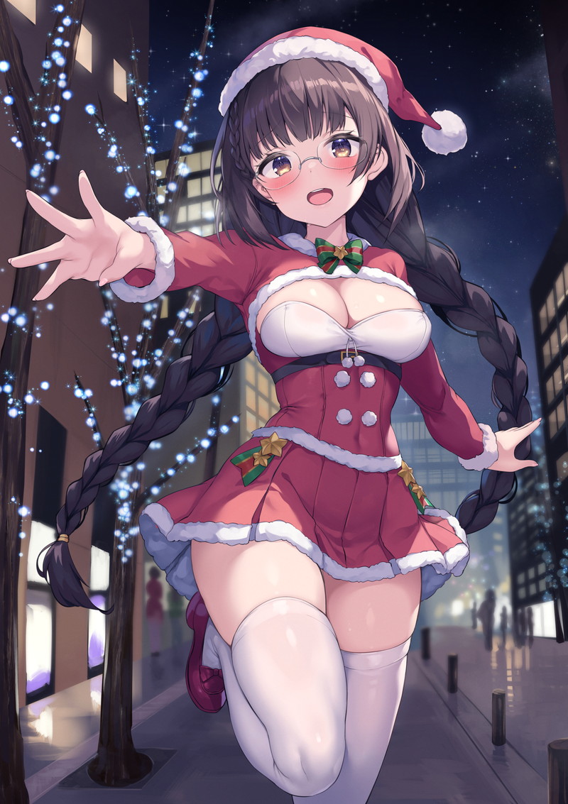 クリスマス、サンタコスの二次エロ画像まとめ Part８