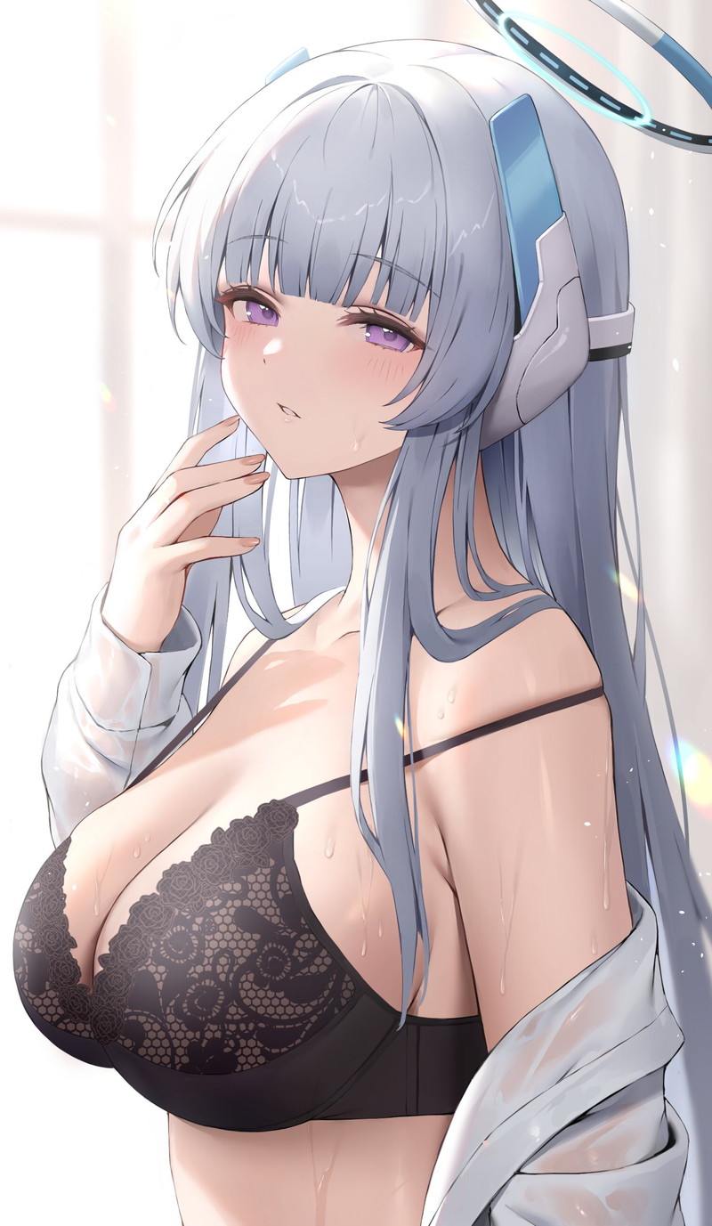 【二次】エッチで可愛いブラジャーを付けた女の子のエロ画像 Part７０