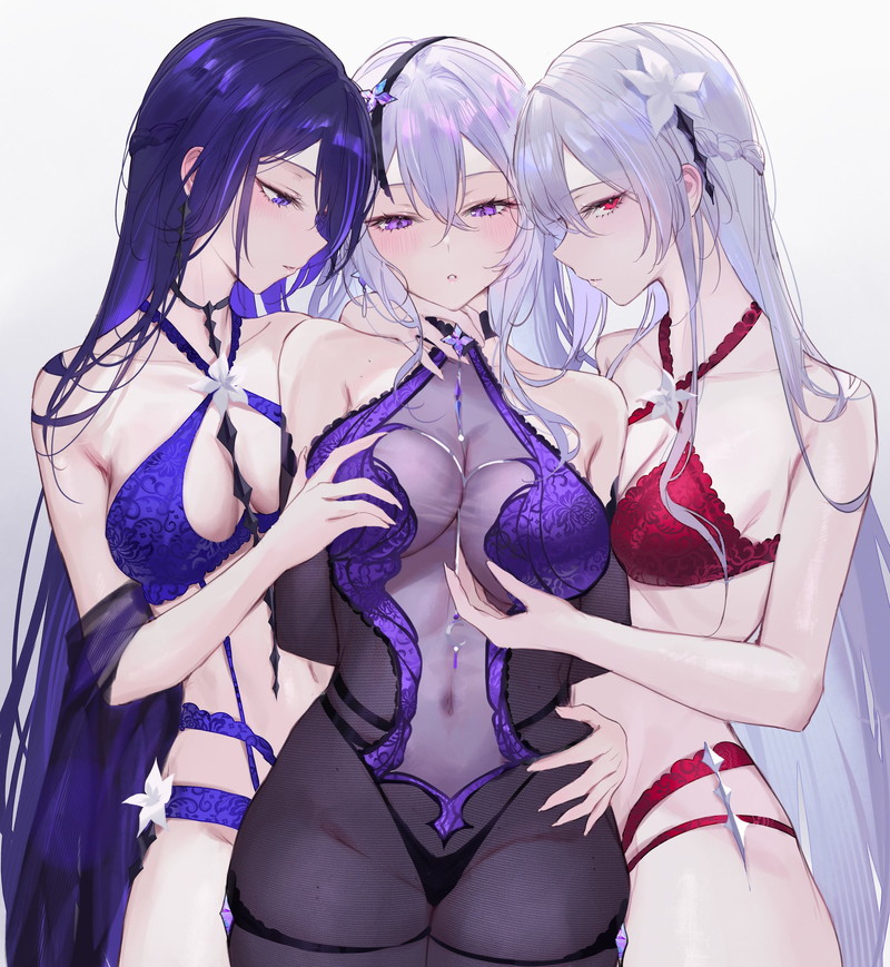 【二次】女の子同士でイチャイチャしてる百合(レズ)のエロ画像 Part１２