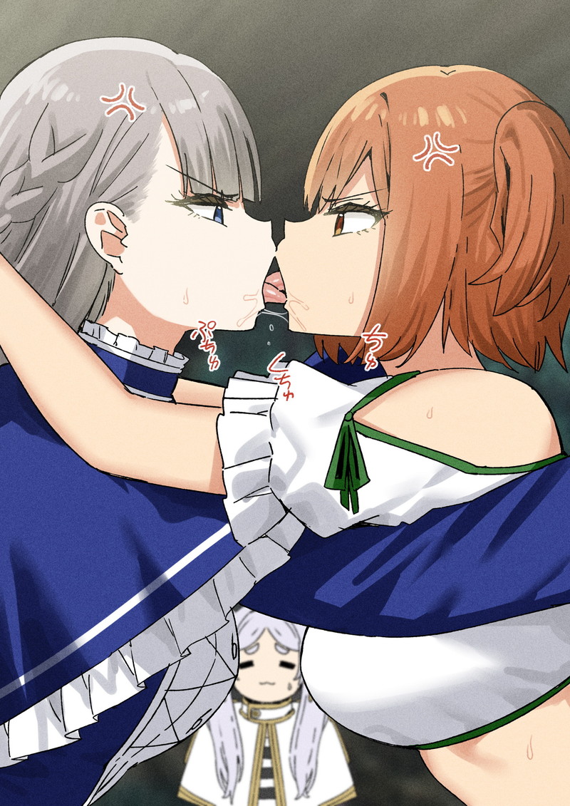 【二次】女の子同士でイチャイチャしてる百合(レズ)のエロ画像 Part１２