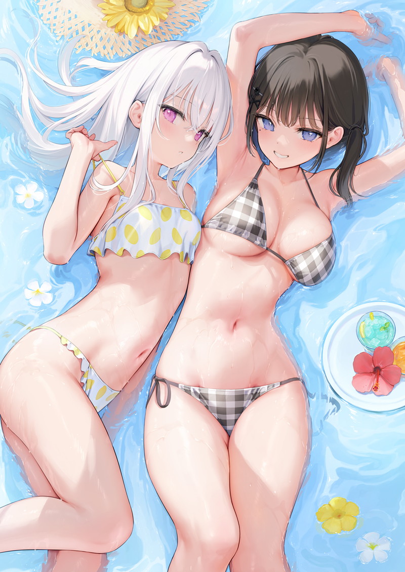 【二次】海、水辺にいる女の子のエロ画像 Part２３