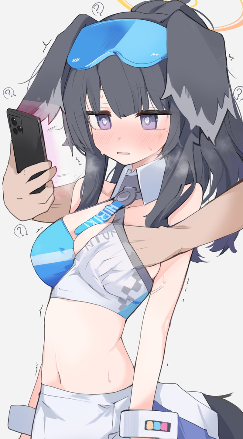 【二次】女の子の胸を揉んでいる乳揉みエロ画像 Part１０