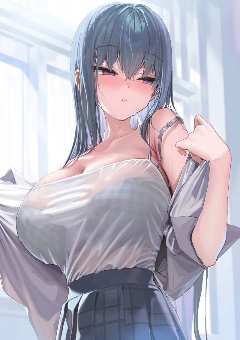 【二次】エッチで可愛いブラジャーを付けた女の子のエロ画像 Part７３