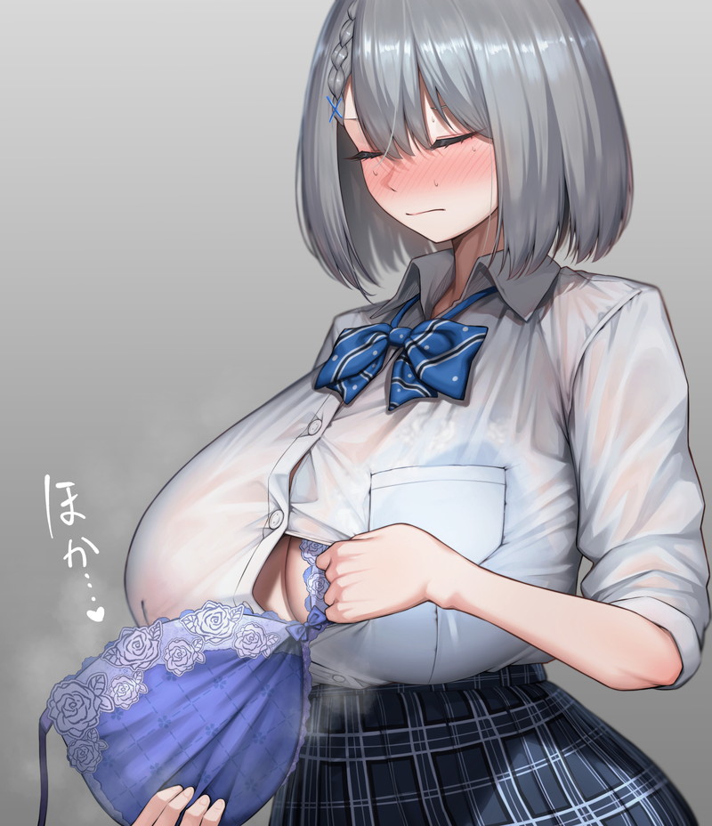 【二次】濡れ透けやスケスケな服を着た女の子のエロ画像 Part３８