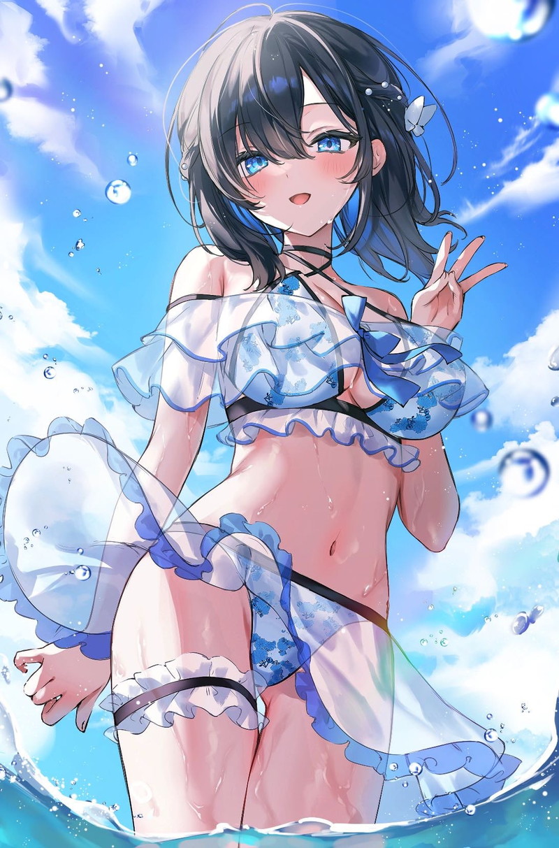 二次元の水着、ビキニ画像まとめ Part６９