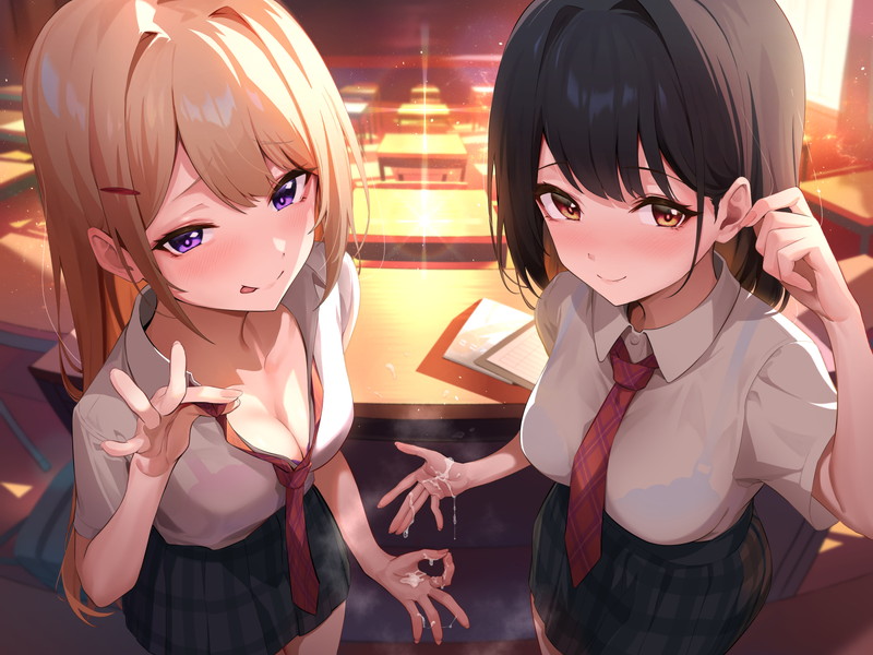 【二次】顔や身体に精液を顔射、ぶっかけしてるエロ画像 Part１０