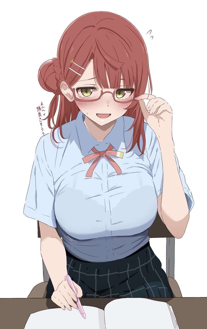 【二次】濡れ透けやスケスケな服を着た女の子のエロ画像 Part３９