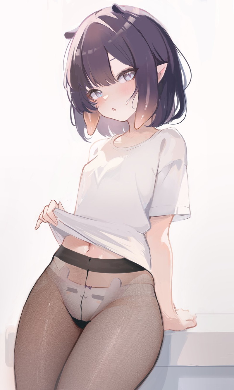 【二次】タイツ、パンストを履いた女の子のエロ画像 Part７４