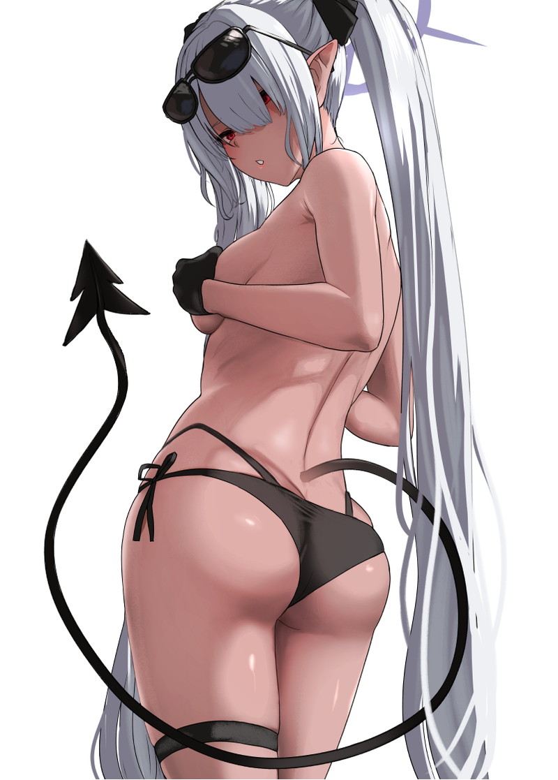 【二次】ローアングル、下から見上げているエロ画像 Part７９