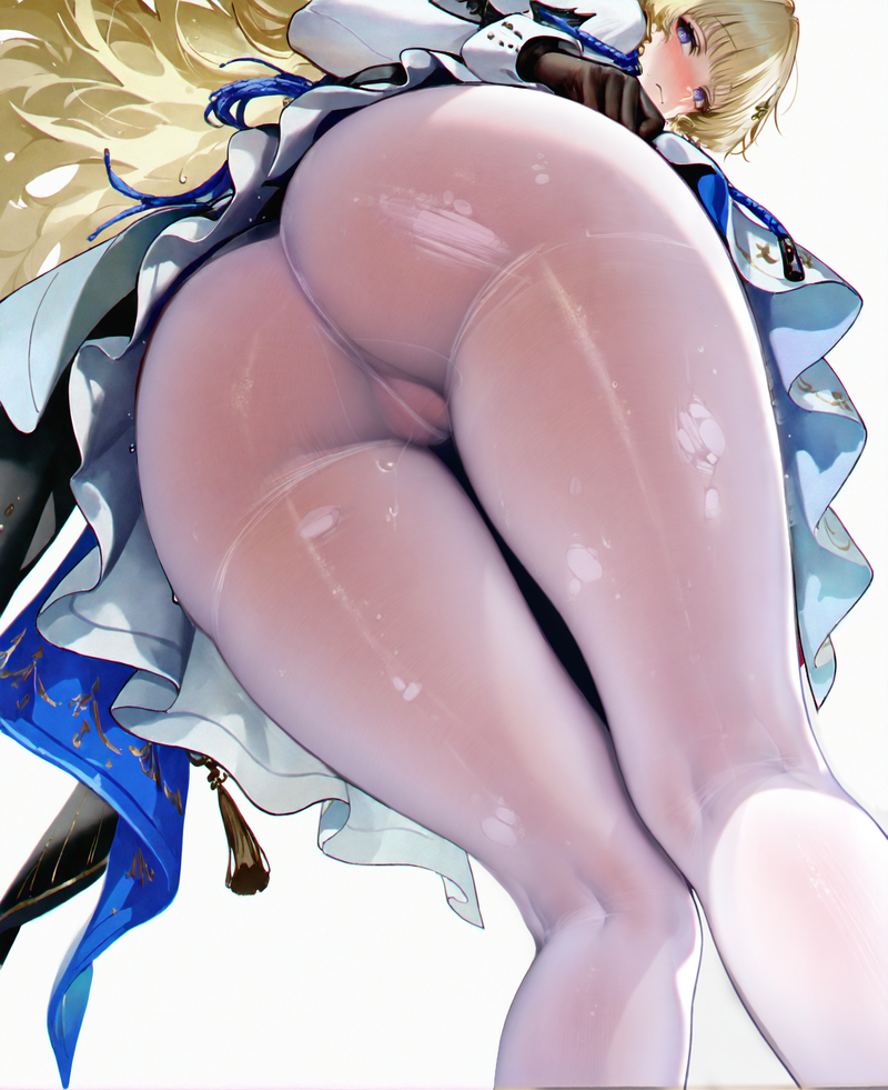 【二次】ローアングル、下から見上げているエロ画像 Part７９