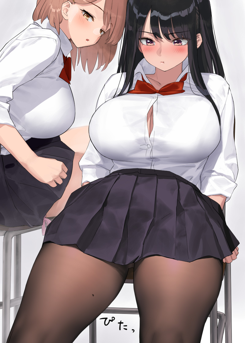 スケベな制服JK、JCたちのエロ画像まとめ Part１１０
