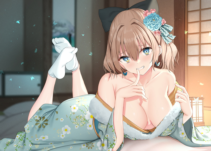 【二次】和服、着物、振り袖のエロ画像 Part２