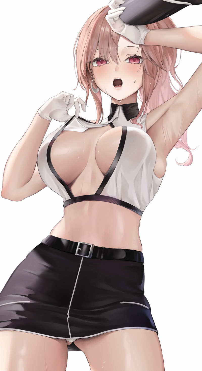 【二次】手袋やロンググローブを付けたコスエロ画像 Part２７