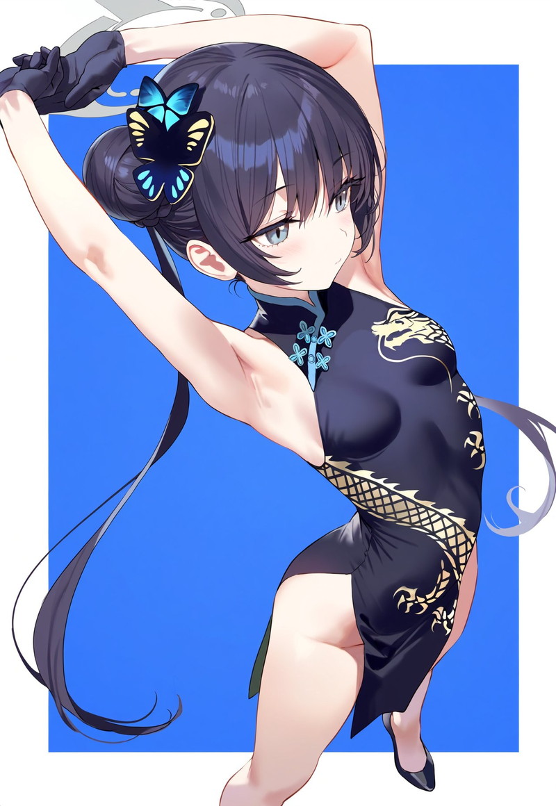 【二次】手袋やロンググローブを付けたコスエロ画像 Part２７
