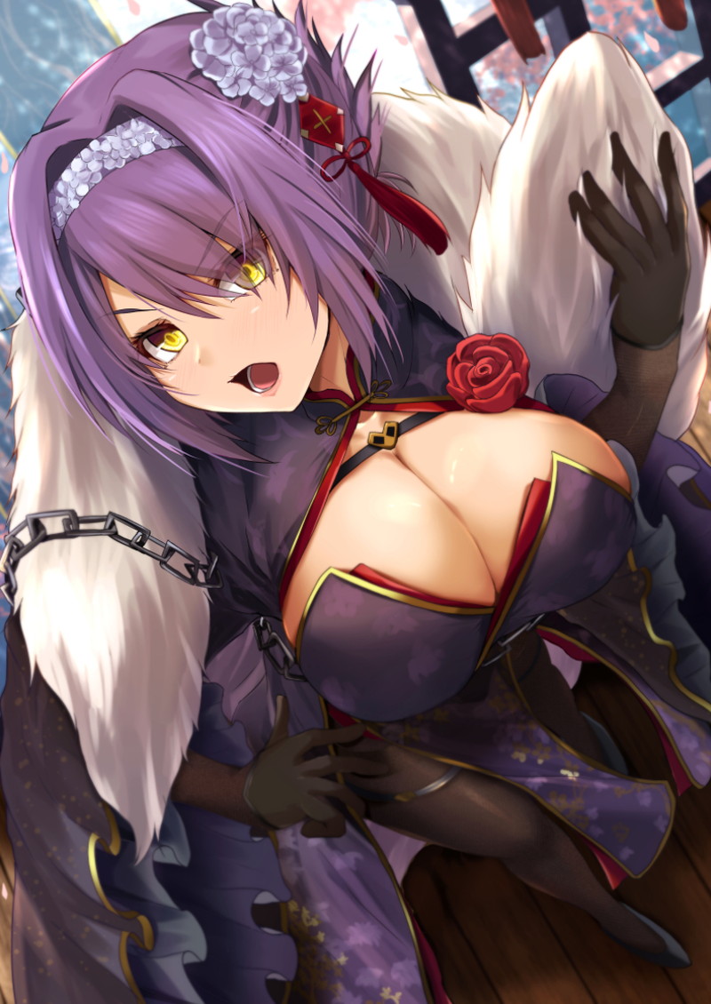 【二次】手袋やロンググローブを付けたコスエロ画像 Part２７