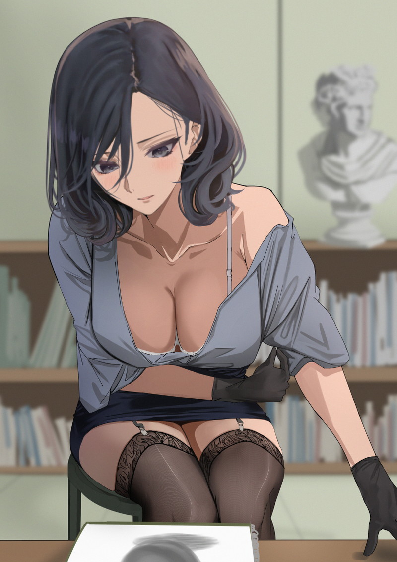 【二次】女教師、学校の先生のエロ画像まとめ Part４
