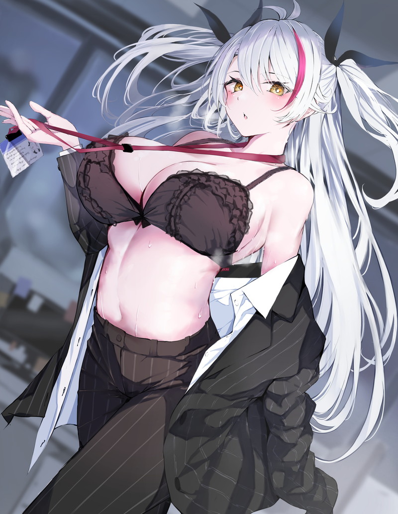 【二次】白髪、銀髪の女の子のエロ画像 Part７８