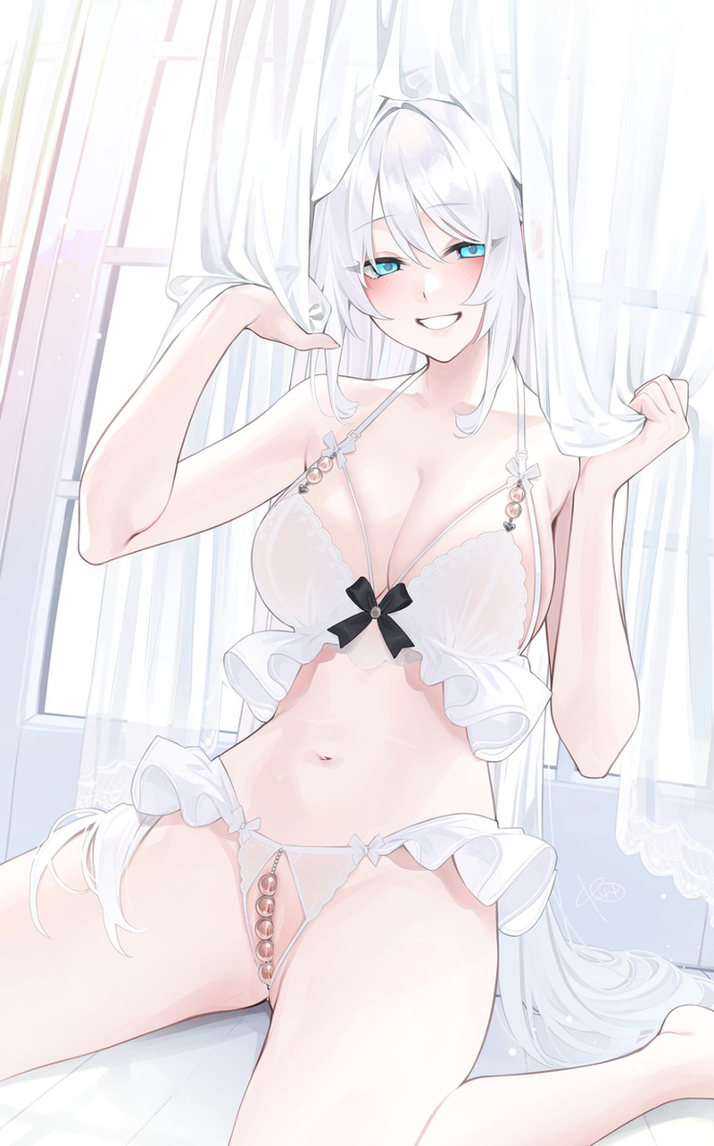 【二次】白髪、銀髪の女の子のエロ画像 Part７８
