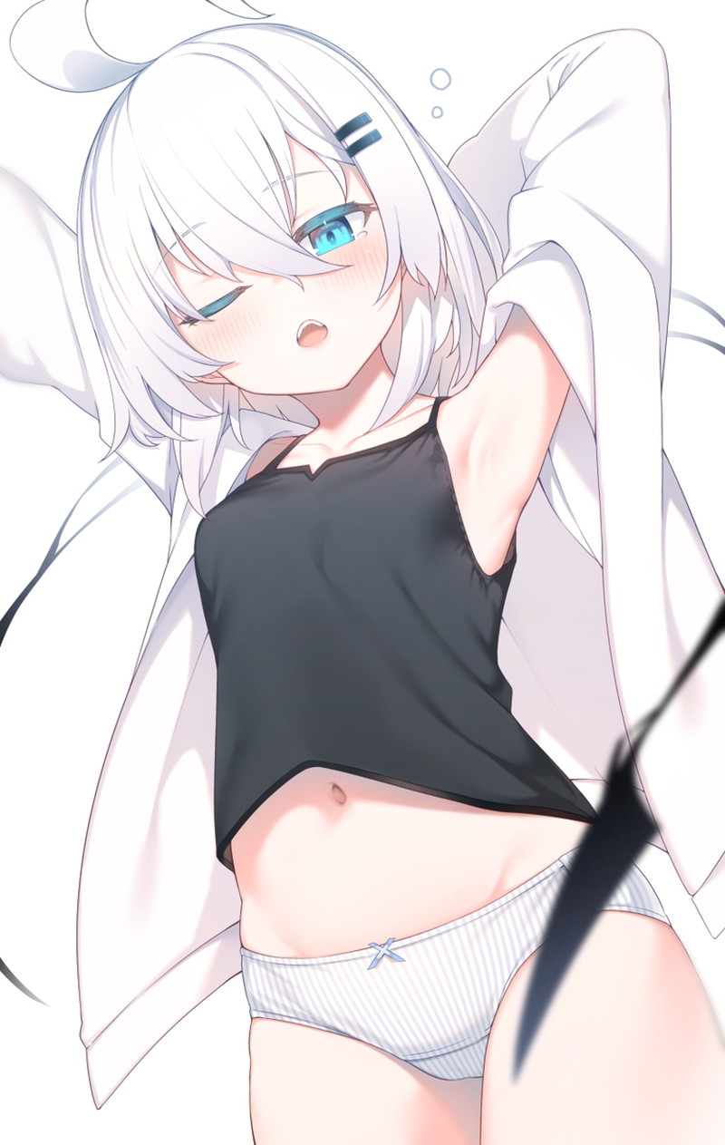【二次】白髪、銀髪の女の子のエロ画像 Part７８