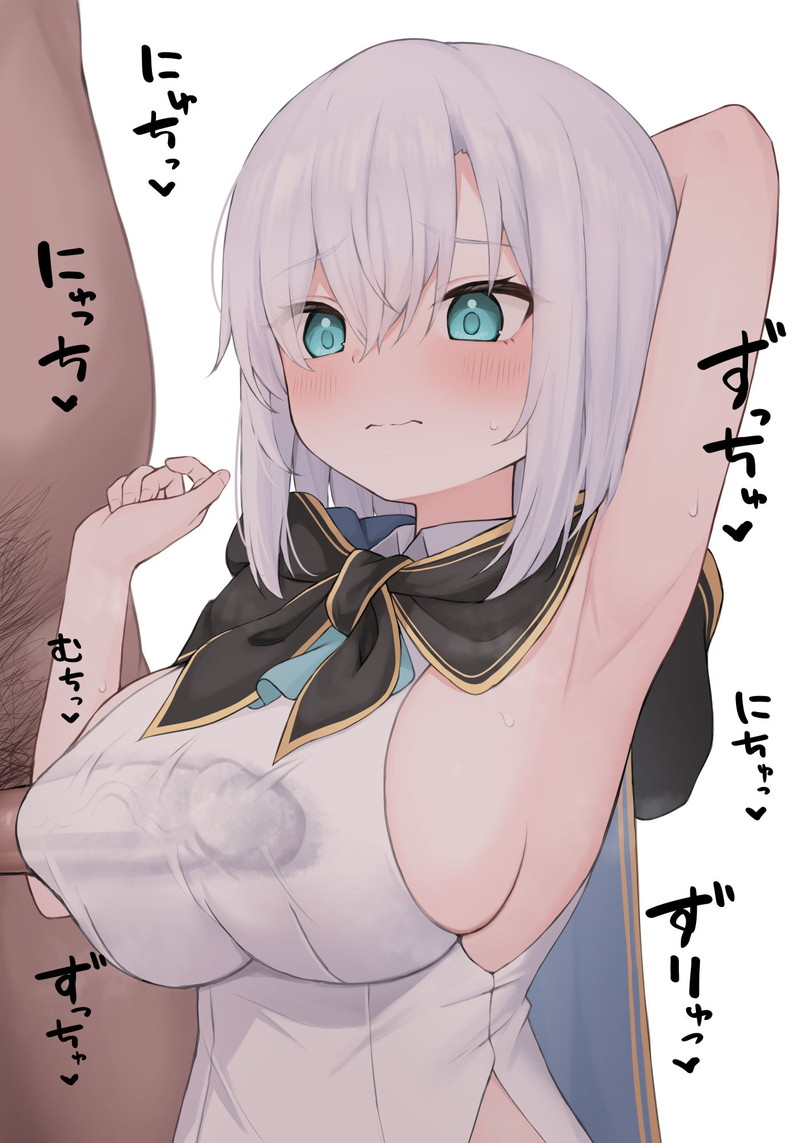 【二次】白髪、銀髪の女の子のエロ画像 Part７８