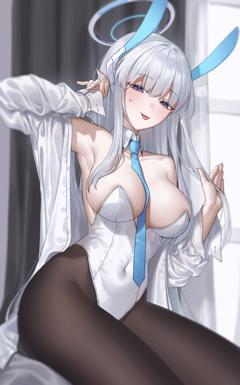 【二次】白髪、銀髪の女の子のエロ画像 Part７８