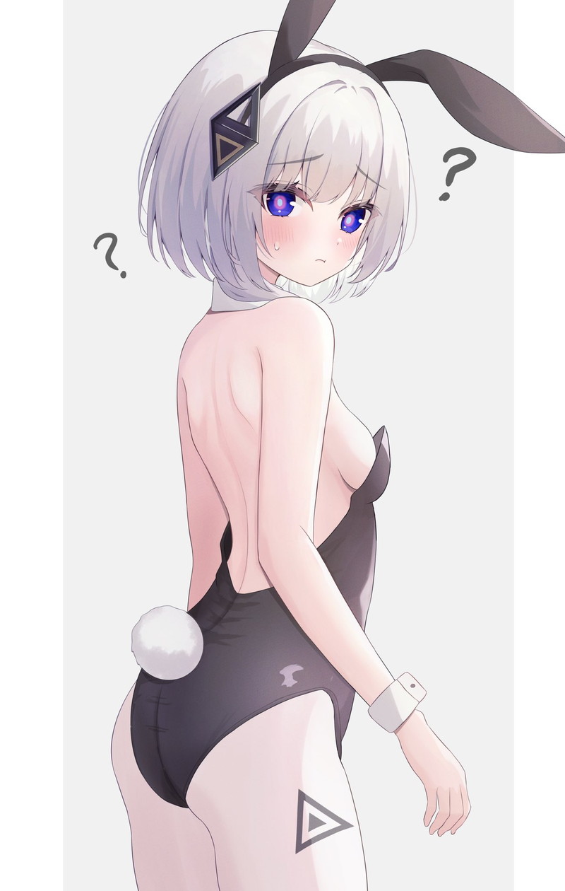 【二次】白髪、銀髪の女の子のエロ画像 Part７８