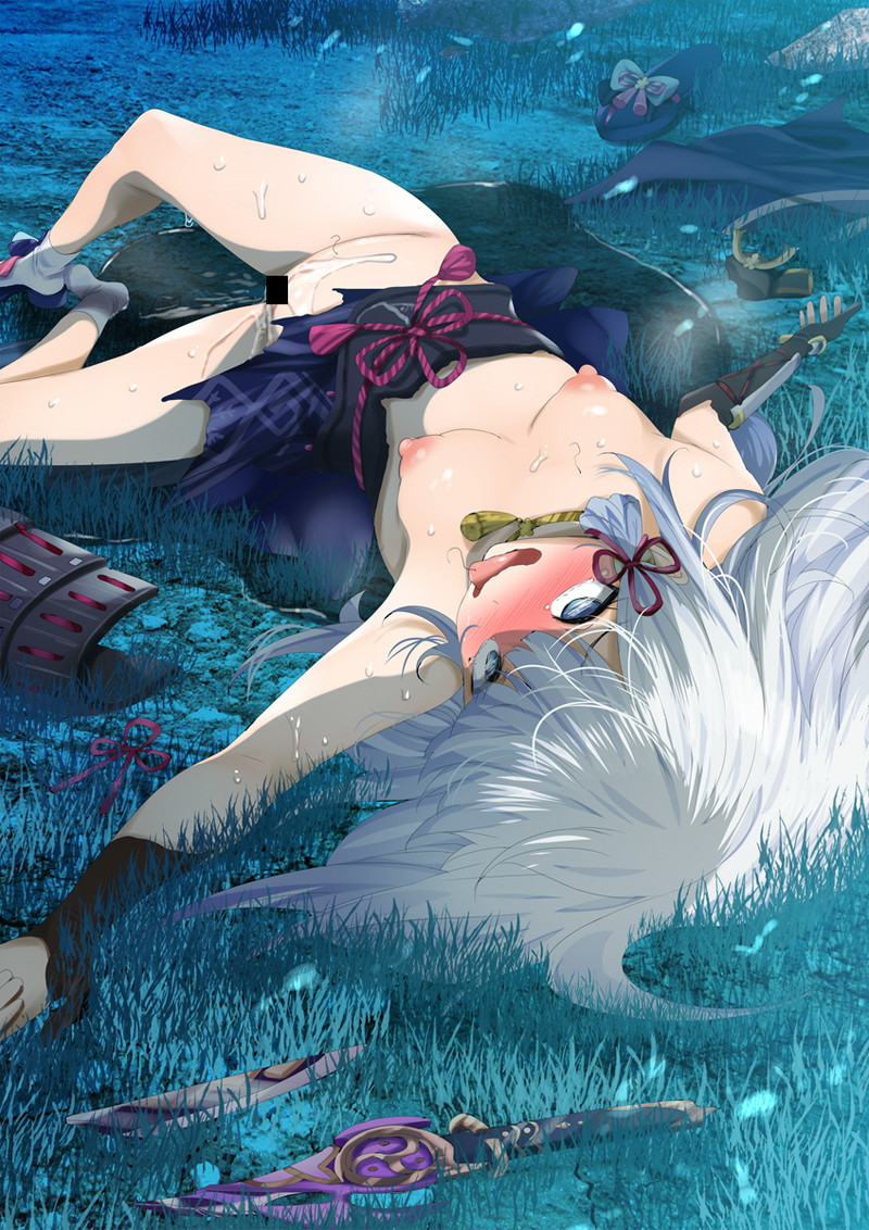 【二次】白髪、銀髪の女の子のエロ画像 Part７８